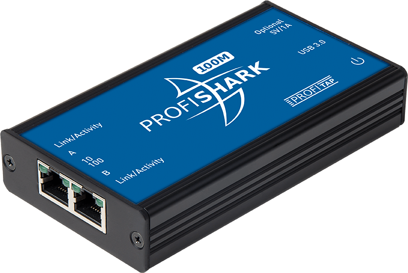 Profishark-100M ein tragbarer Netzwerk TAP, Profishark 100M , passiver Netzwerk TAP