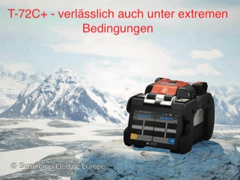 Glasfaser Fusionsspleißer T-72C+ mit SumiCloud – Bild 5