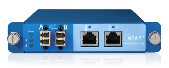 VIAVI Aggregator Conversion nTAP (LWL auf Kupfer)