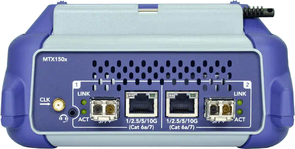 Anschlüsse: VeEX MTX150