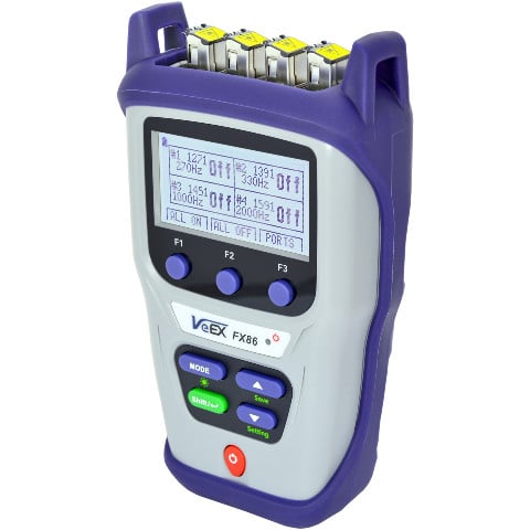 VeEX FX86 – Die vielseitige CWDM-Laserquelle für präzise Glasfaser-Messtechnik – Bild 2