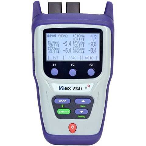 VeEX FX81 –Das präzise PON-Messgerät für Glasfasernetze – Bild 3