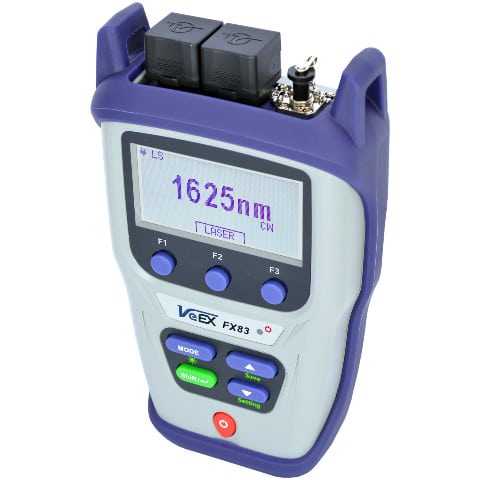 VeEX FX83 – Die vielseitige optische Lichtquelle für präzise Glasfaser-Tests – Bild 2