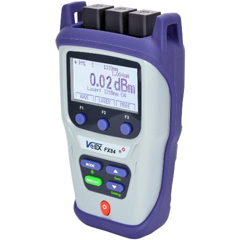 VeEX FX84 – Präzises Optical Loss Test Set für Glasfaser – Bild 2