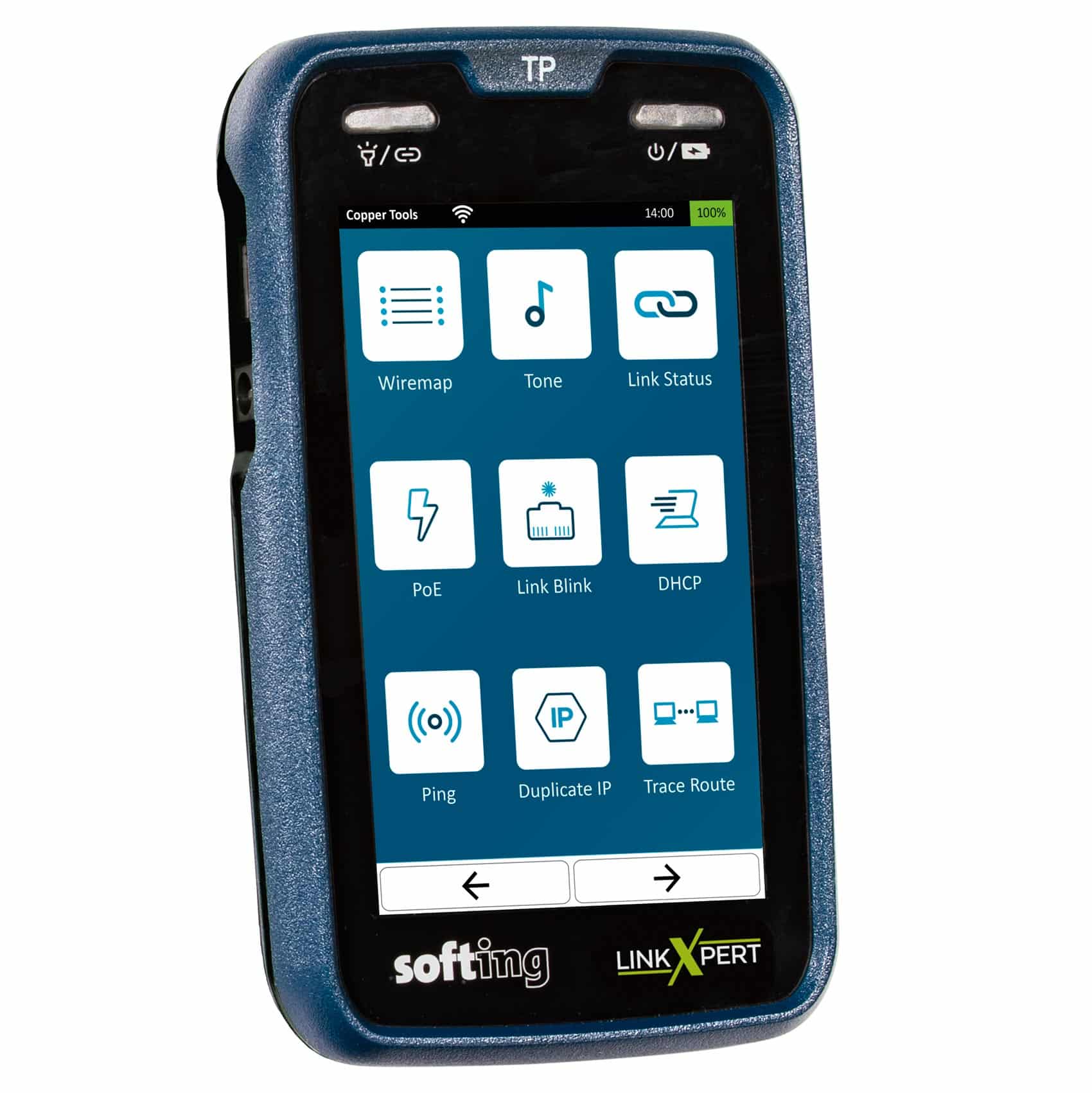 Softing LinkXpert TP für Ethernet-Netzwerkdiagnose