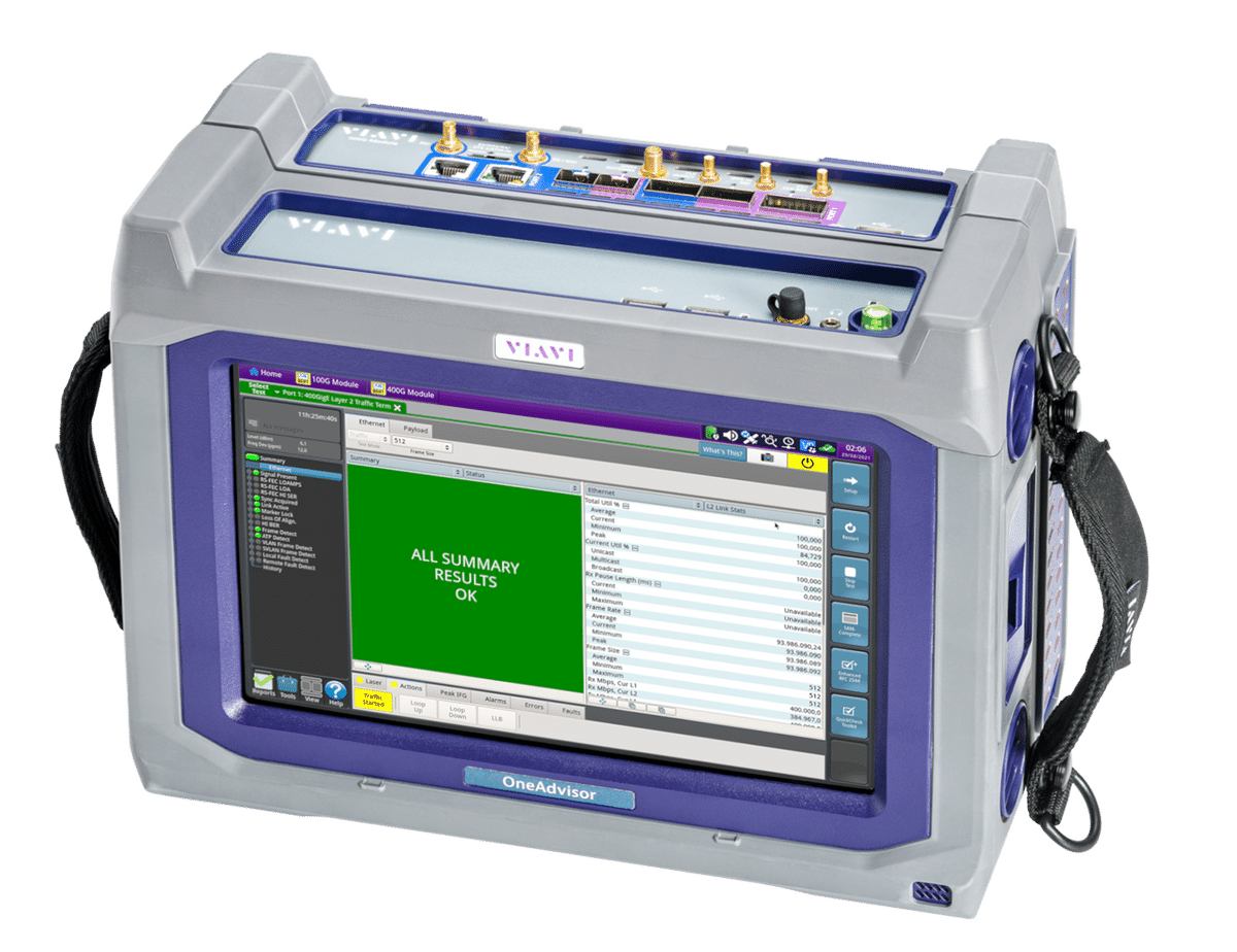 OneAdvisor 1000: Die umfassende Lösung für kapazitätsintensive Netzwerktests