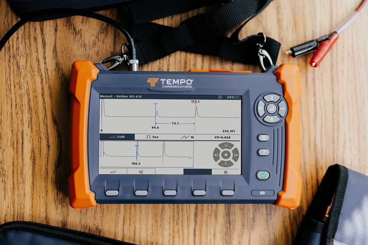TV220E CableScout Time Domain Reflectometer (TDR) – Bild 4