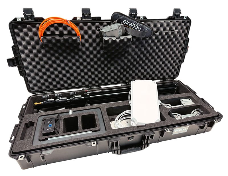 Koffer für das WLAN Pack V3 mit viel Stauraum