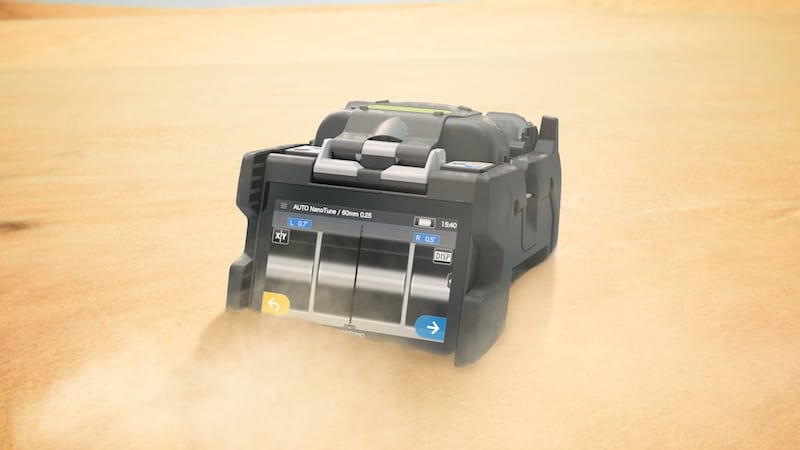 Glasfaserverbindungstechnik mit ARC-Test SU-T57CP