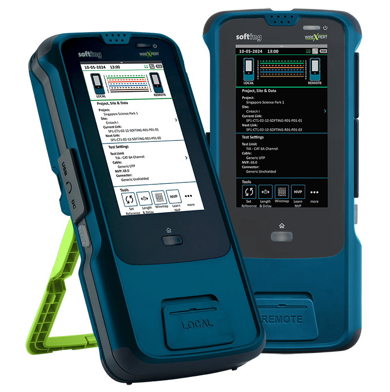 WireXpert MP Serie Kabelzertifizierer