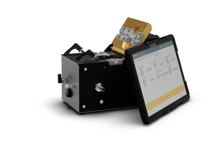 Einblasgerät mit Dokumentation, Einblasgerät mit ZTV-40 Protokollierung