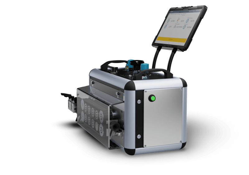 Glasfaserkabel Einblasmaschine, ZTV-40 Druckprüfung Glasfaser